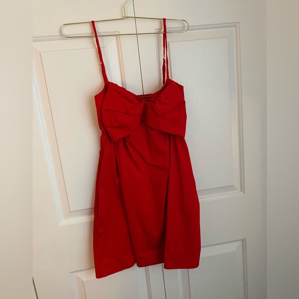 Show Me Your MuMu Red Mini Dress